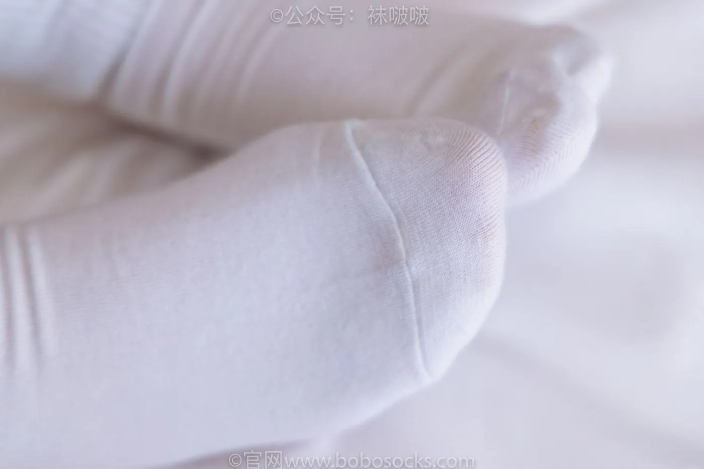 [BoBoSocks袜啵啵]NO.059 砂糖-AJ板鞋、白棉袜、裸足 [142P]插图5